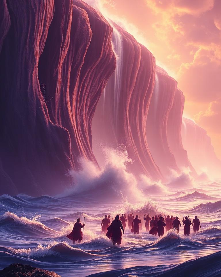 La mer rouge s'ouvre